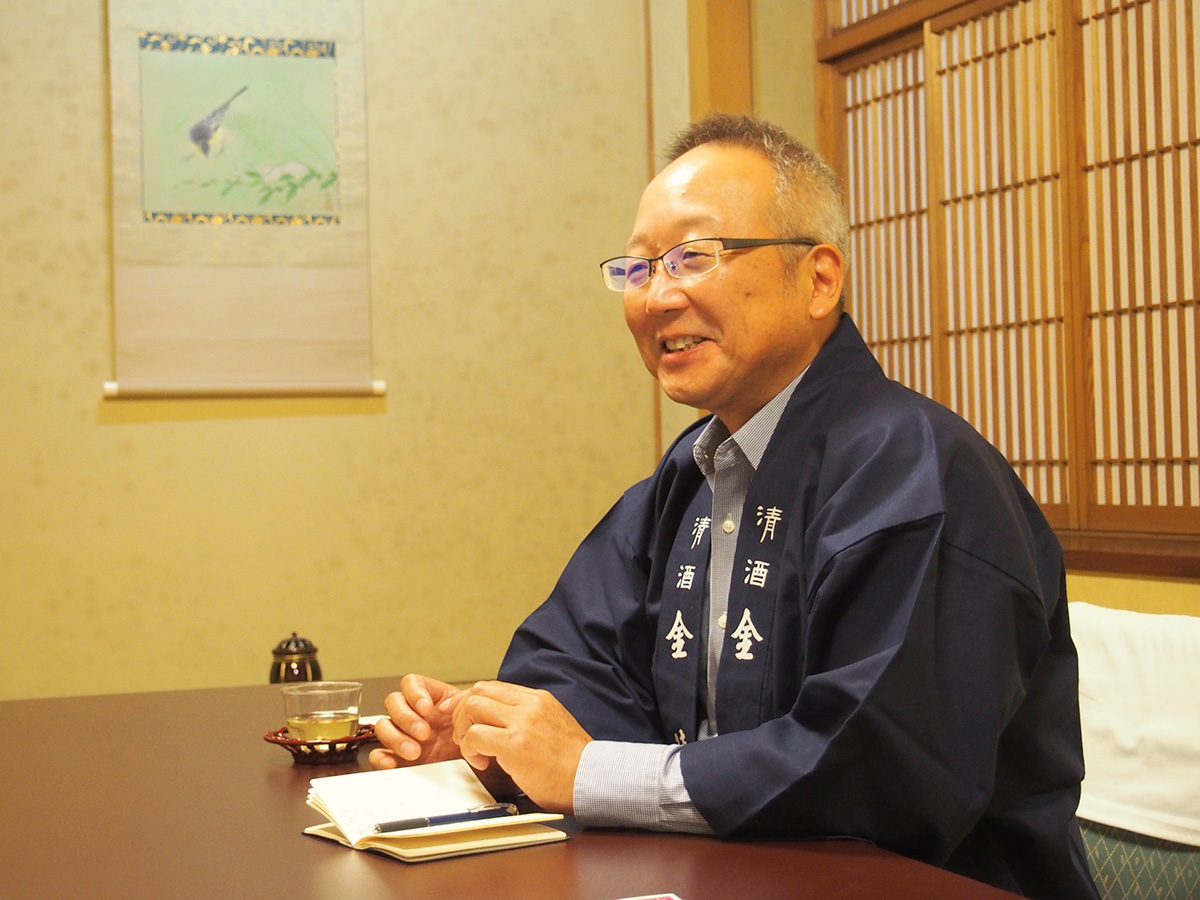 西野金陵の杜氏酒井さん