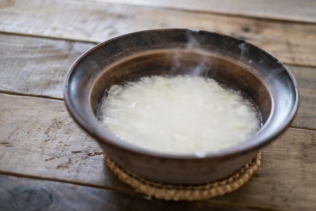 離乳食の おかゆ の作り方を料亭の主人が教えます